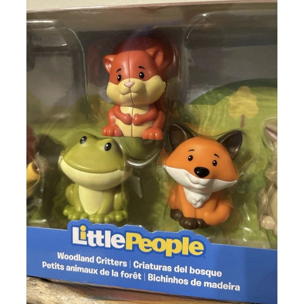 Fisher-Price Little People Woodland Critters Animals 5 Pack Figures New